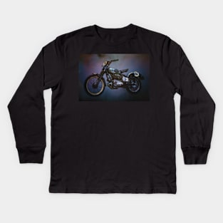 Racing Motorcycle Kids Long Sleeve T-Shirt